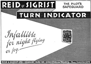 Sigrist: Reid & Sigrist Aircraft Turn Indicator