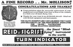 Sigrist: Reid & Sigrist Congratulate Mr Mollison