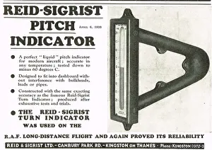 Sigrist: Reid And Sigrist Liquid Pitch Indicator