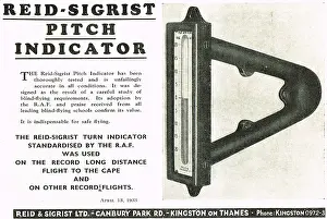 Sigrist: Reid And Sigrist Pitch Indicator