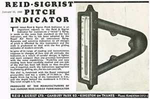 Sigrist: Reid And Sigrist Pitch Indicator