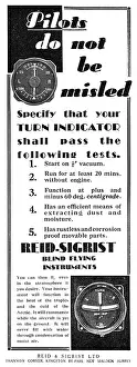 Sigrist: Reid & Sigrist Turn Indicator