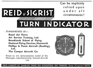 Relied: The Reid & Sigrist Turn Indicator Can Be Relied On