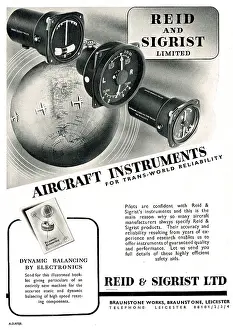 Indicators: Reid & Sigrist Turn & Slip Indicators