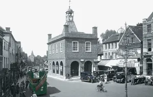 Reigate: Reigate, Town Hall and Market Place 1925
