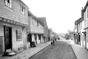 Reigate: Reigate, West Street 1886