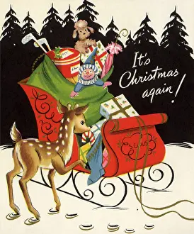 Hoof: Reindeer and Sleigh
