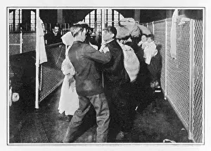 Rejection: A rejected immigrant at Ellis Island