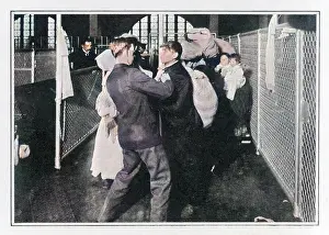 Rejection: A rejected immigrant at Ellis Island
