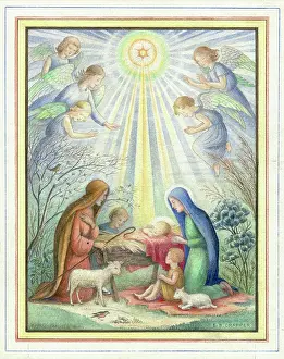 Rejoicing: Rejoicing the Star -- nativity scene