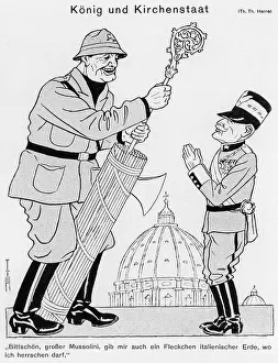 Relationship between Mussolini and Victor Emmanuel III