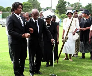 Reburial: Relatives of Johnstone Mfanafuthi Makathini arrive