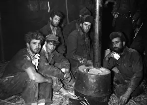 Disarmed: Released American and Australian POWs warming up