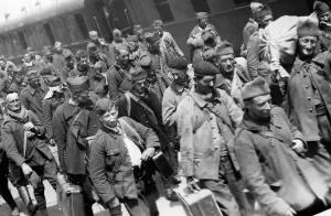 Chalon: Released of French soldiers from captivity, 1941