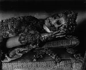 Heilige: Relics of the Holy Marcialis (??) in a catholic