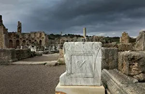 Pamphylia: Relief, Agora, Perga, Antalya, Turkey