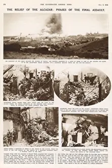 Phases: The Relief of The Alcazar: Phases of the Final Assault