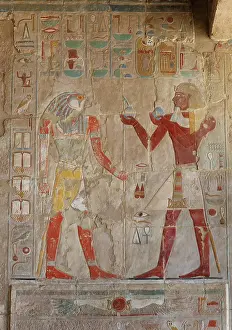 Sokar: Relief, Anubis shrine, Temple of Hatshepsut