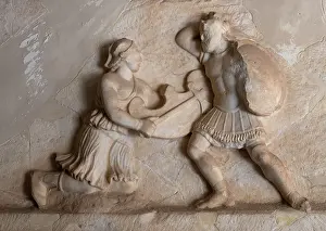 Cuirasse: Relief, Archaeological Museum of Ancient Corinth, Corinth