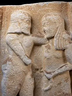 Peloponnisos: Relief, Archaeological Museum of Sparta, Sparta, Laconia