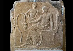 Lakonia: Relief, Archaeological Museum of Sparta, Sparta, Laconia
