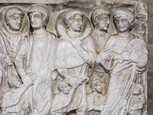 Spalato: Relief, Archaeological Museum, Split, Croatia