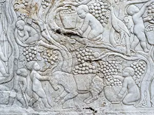 Solin: Relief, Archaeological Museum, Split, Croatia