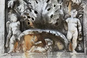 Aphrodisias: Relief, Baths of Hadrian, Aphrodisias, Aydin, Turkey