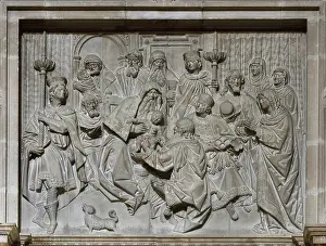 Circumcision: Relief, Catedral de la Asuncion, Jaen, Andalusia, Spain