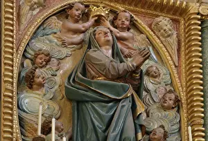 Aranda: Relief, Catedral de la Asuncion, Jaen, Andalusia, Spain