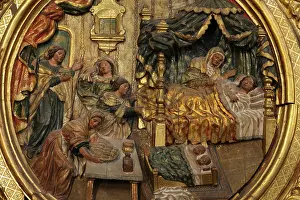 Duque: Relief, Catedral de la Asuncion, Jaen, Andalusia, Spain