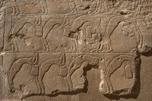 Twisted: Relief depicting a group of dancers