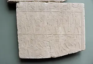 Offer: Relief depicting an offering scene. Egypt