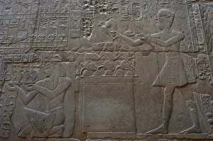 Offerer: Relief depicting a religious offering