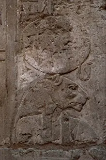 Sekhmet: Relief depicting Sekhmet, goddess of war