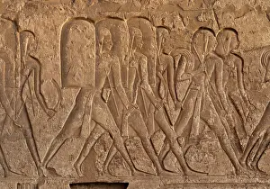 Meryamun: Relief, First Pylon, Temple of Ramesses III, Medinet Habu
