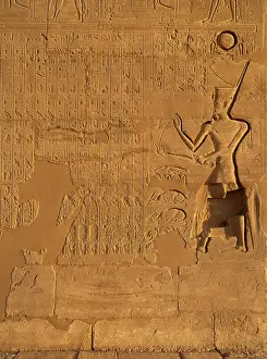 Litany: Relief, Hall of the litanies, Ramesseum, Theban Necropolis