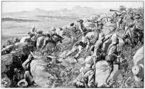 Ladysmith: Relief of Ladysmith - the last rush at Hlangwane