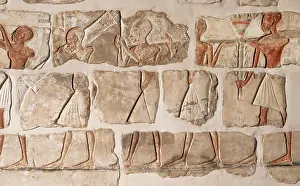 Echnaton: Relief, Luxor Museum, Egypt