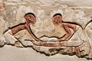 Echnaton: Relief, Luxor Museum, Egypt