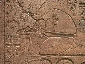 Amenophis: Relief, Luxor Museum, Egypt