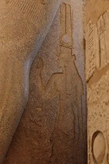 Nefertari: Relief, Luxor Temple, Luxor, Egypt