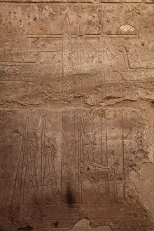 Oriflamme: Relief, Luxor Temple, Luxor, Egypt
