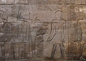 Relief, Luxor Temple, Luxor, Egypt