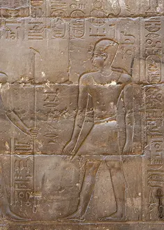 Horemheb: Relief, Luxor Temple, Luxor, Egypt