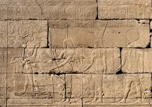 Breastfeeding: Relief - Mammisi of Nectanebo II - Dendera Complex