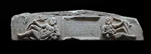 Mnar: Relief, Museo Nacional de Arte Romano, Merida, Extremadura