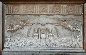 Machuca: Relief, Palace of Charles V, Alhambra, Granada