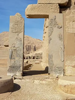 Meryamun: Relief, Second courtyard, Ramesseum, Theban Necropolis