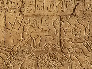 1265: Relief, second pylon, Ramesseum, Theban Necropolis
